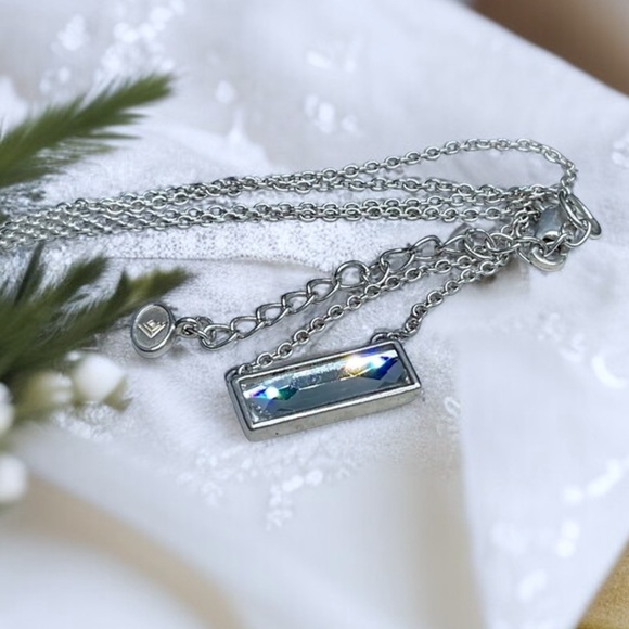 🌺Silpada Sterling & Glass Necklace - Picture 2 of 8